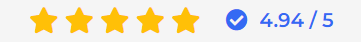 TheraOne Pro Massage Gun 5 star rating
